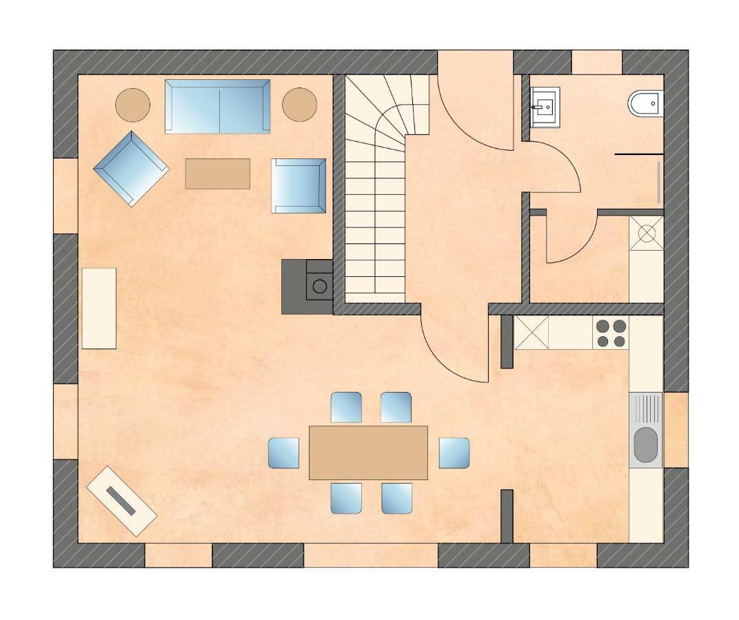 Ferienhaus Malve In Liepe Rankwitz 외부 사진